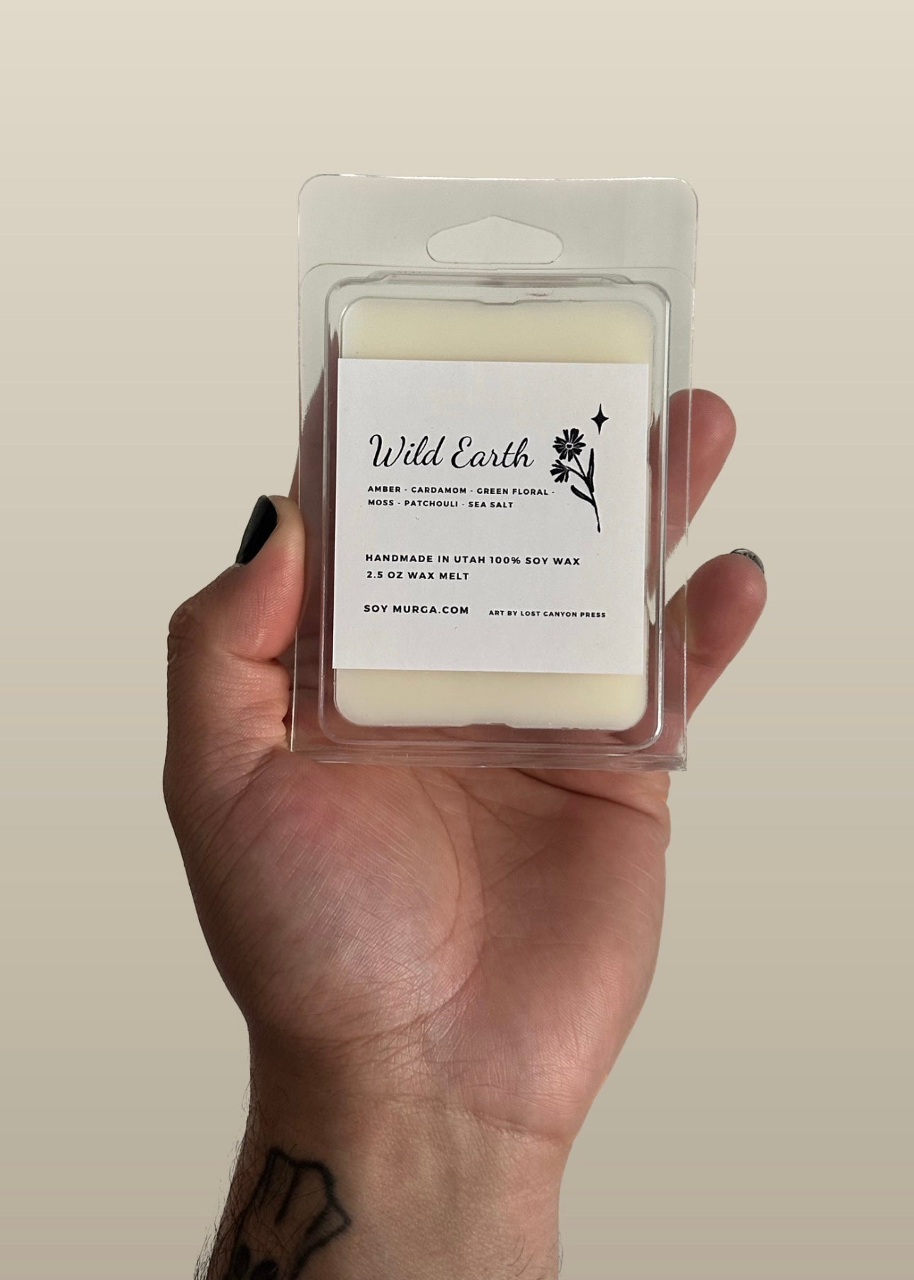 Wild Earth Soy Wax Tart