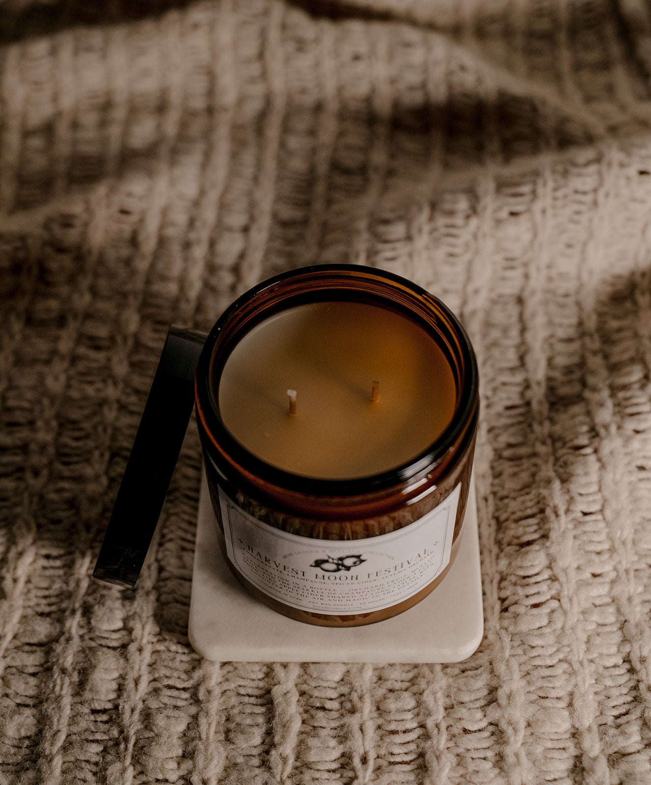 ๐ Harvest Moon Festival โ 14oz Soy Candle (Double Wick)