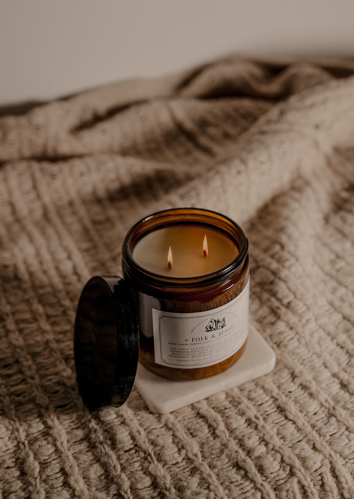 🔮 Folk & Magic – 14oz Soy Candle (Double Wick)