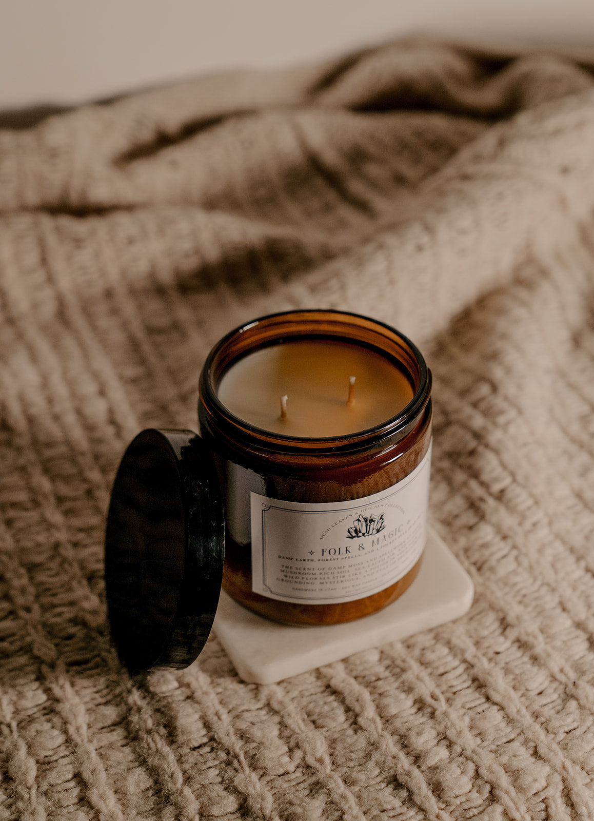 🔮 Folk & Magic – 14oz Soy Candle (Double Wick)