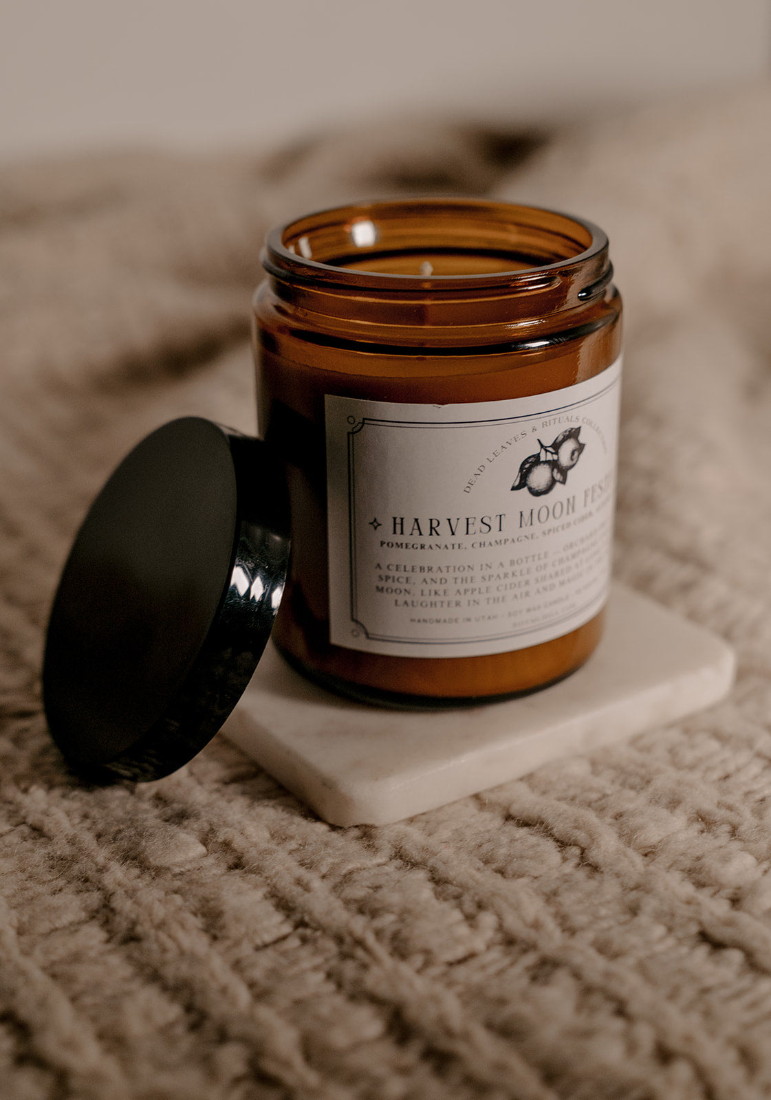 ๐ Harvest Moon Festival โ 7oz Soy Candle