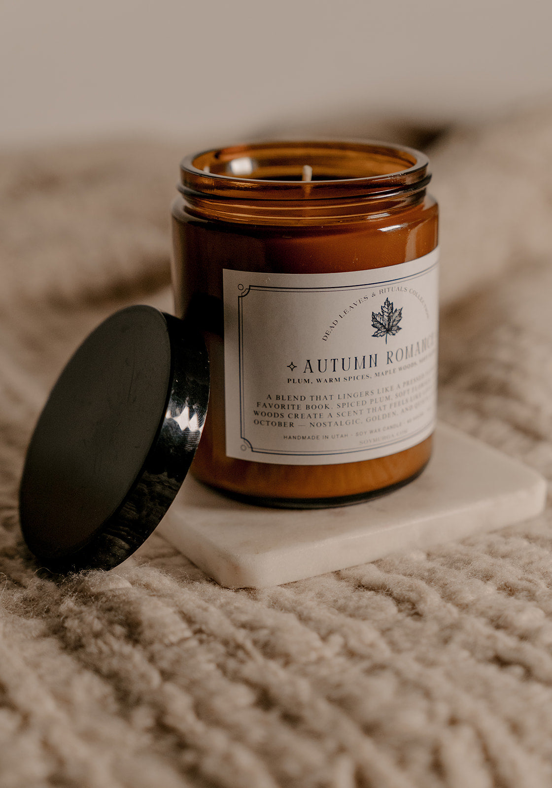 ๐ Autumn Romance โ 7oz Soy Candle