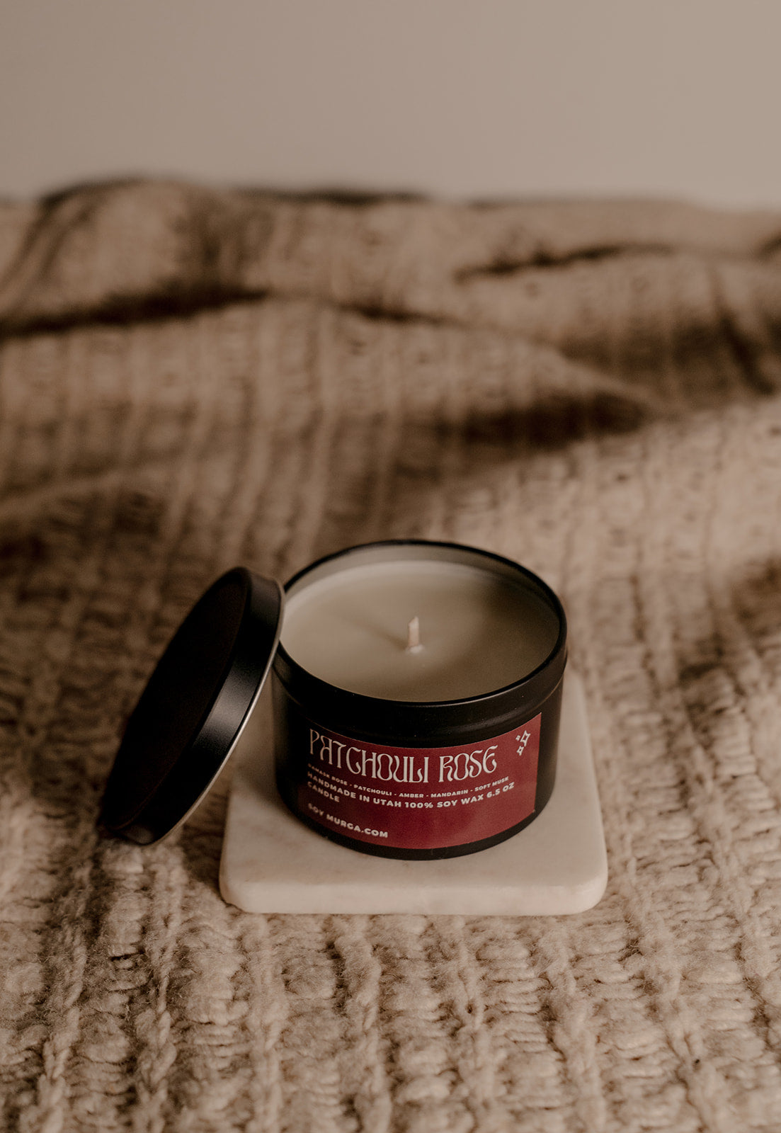 Patchouli Rose Candle
