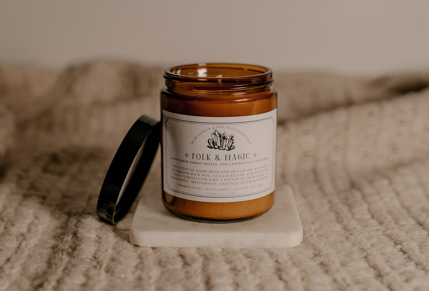 🔮 Folk & Magic – 7oz Soy Candle
