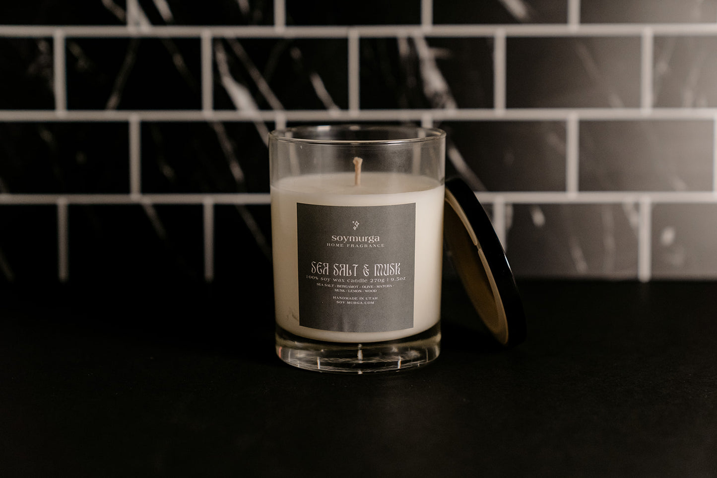 Sea Salt & Musk - 9.5oz Soy Candle