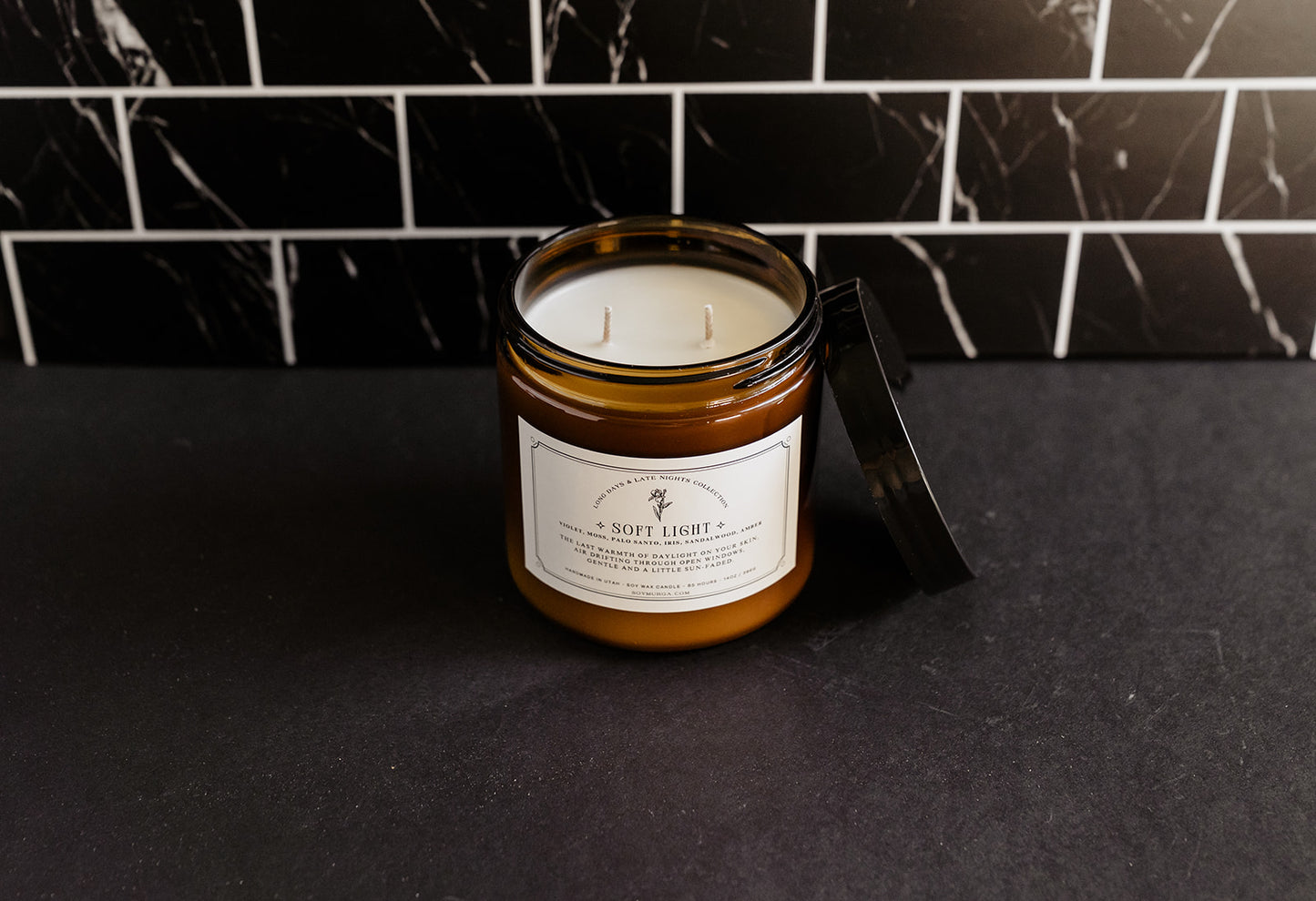 Soft Light – 14oz Soy Candle (Double Wick)