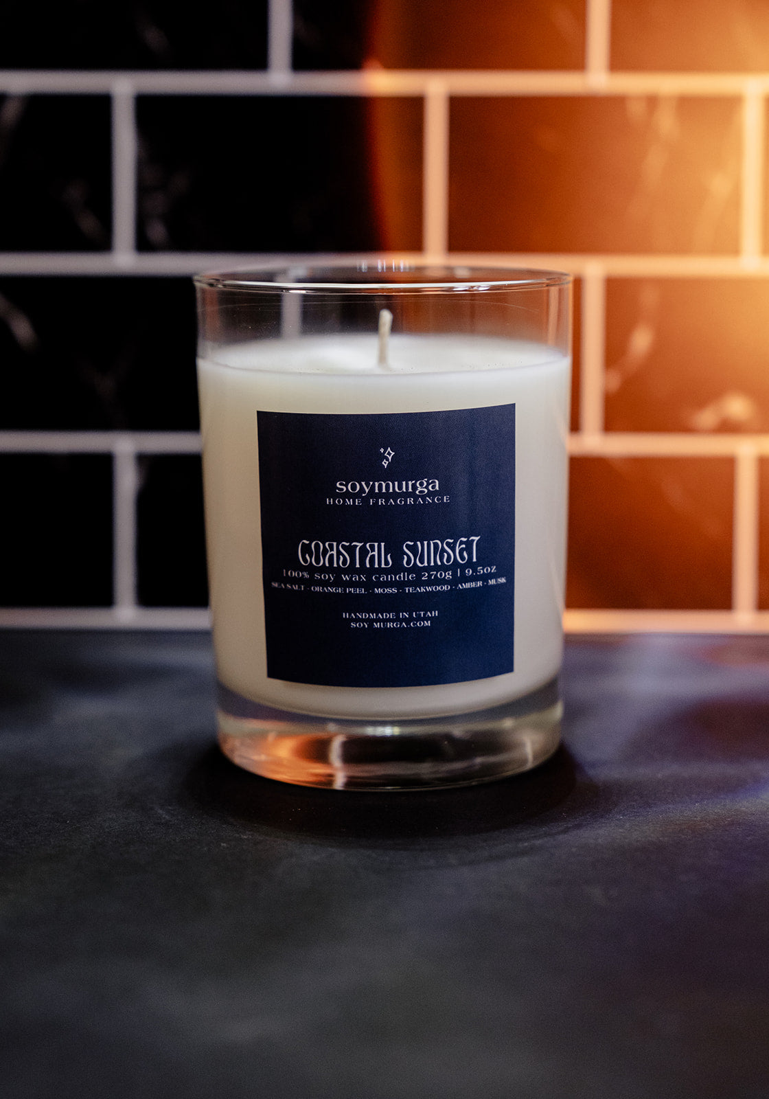 Coastal Sunset - 9.5oz Soy Candle