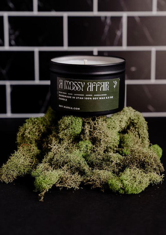 A Mossy Affair - 6.5oz Soy Candle