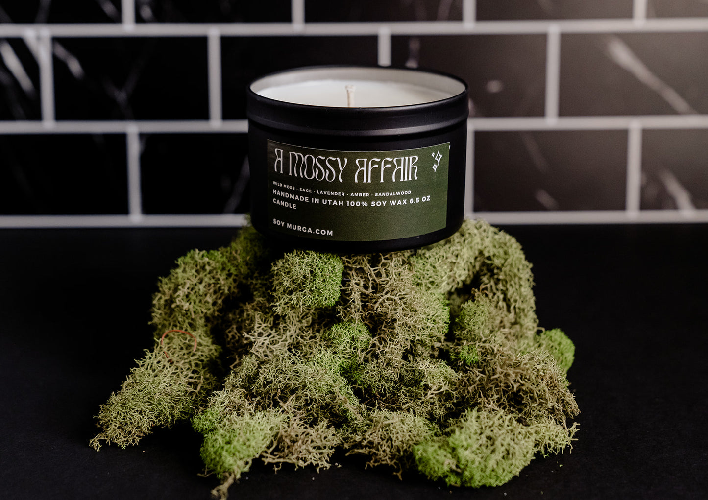 A Mossy Affair - 6.5oz Soy Candle
