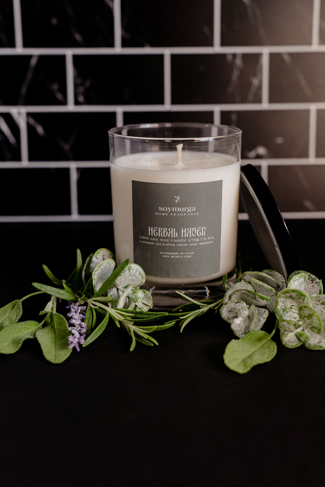 Herbal Haven - 9.5oz Soy Candle