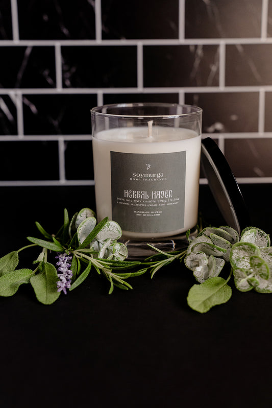 Herbal Haven - 9.5oz Soy Candle
