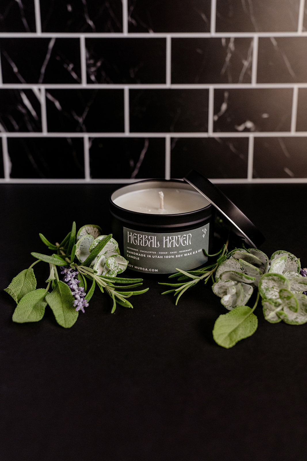 Herbal Haven - 6.5oz Soy Candle