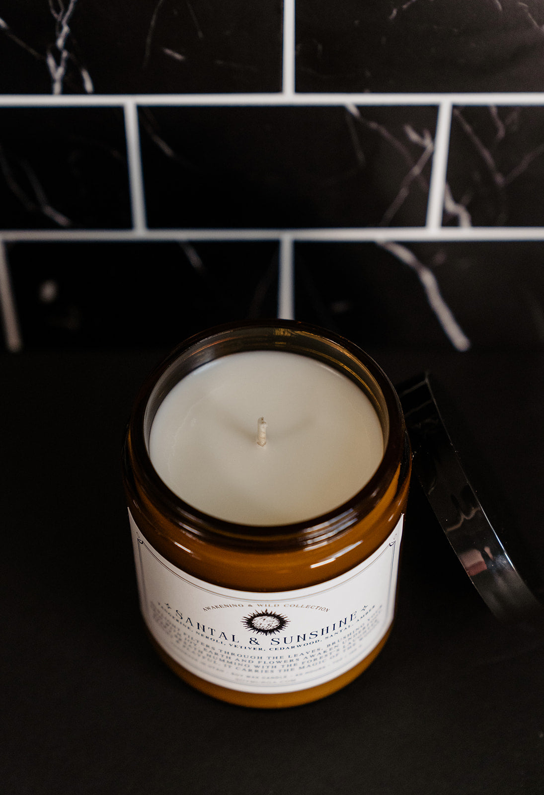 Santal & Sunshine – 7oz Soy Candle