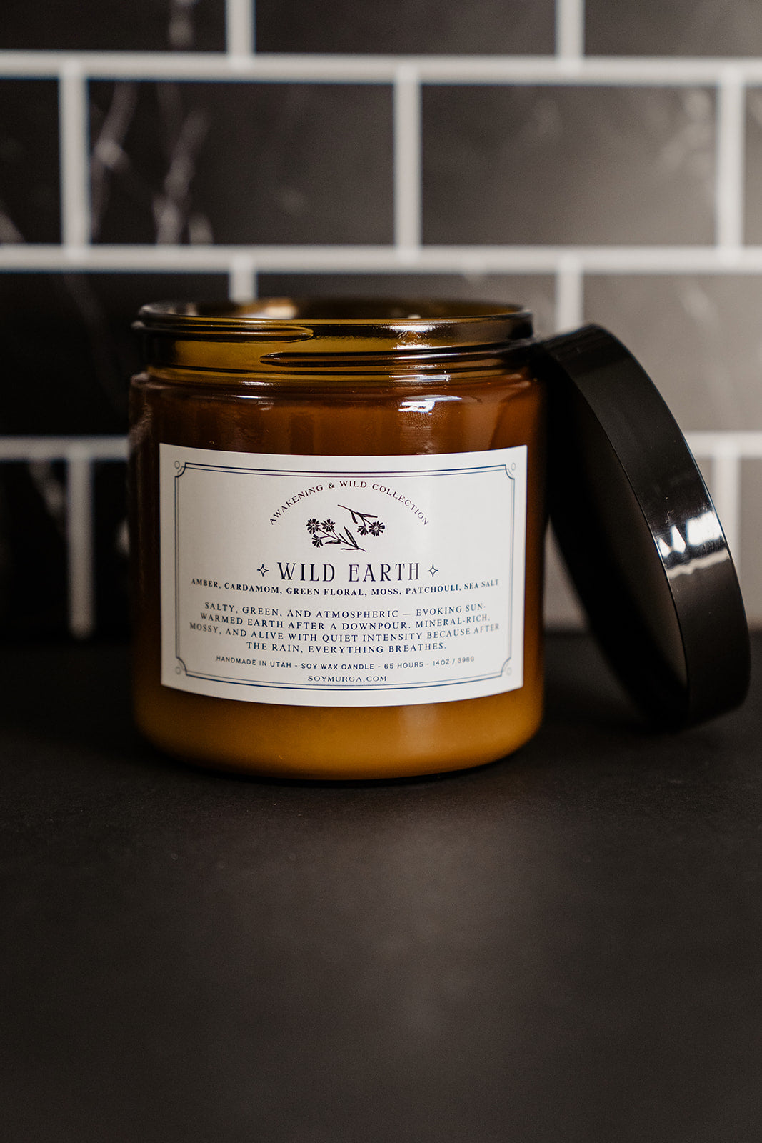 Wild Earth – 14oz Soy Candle (Double Wick)