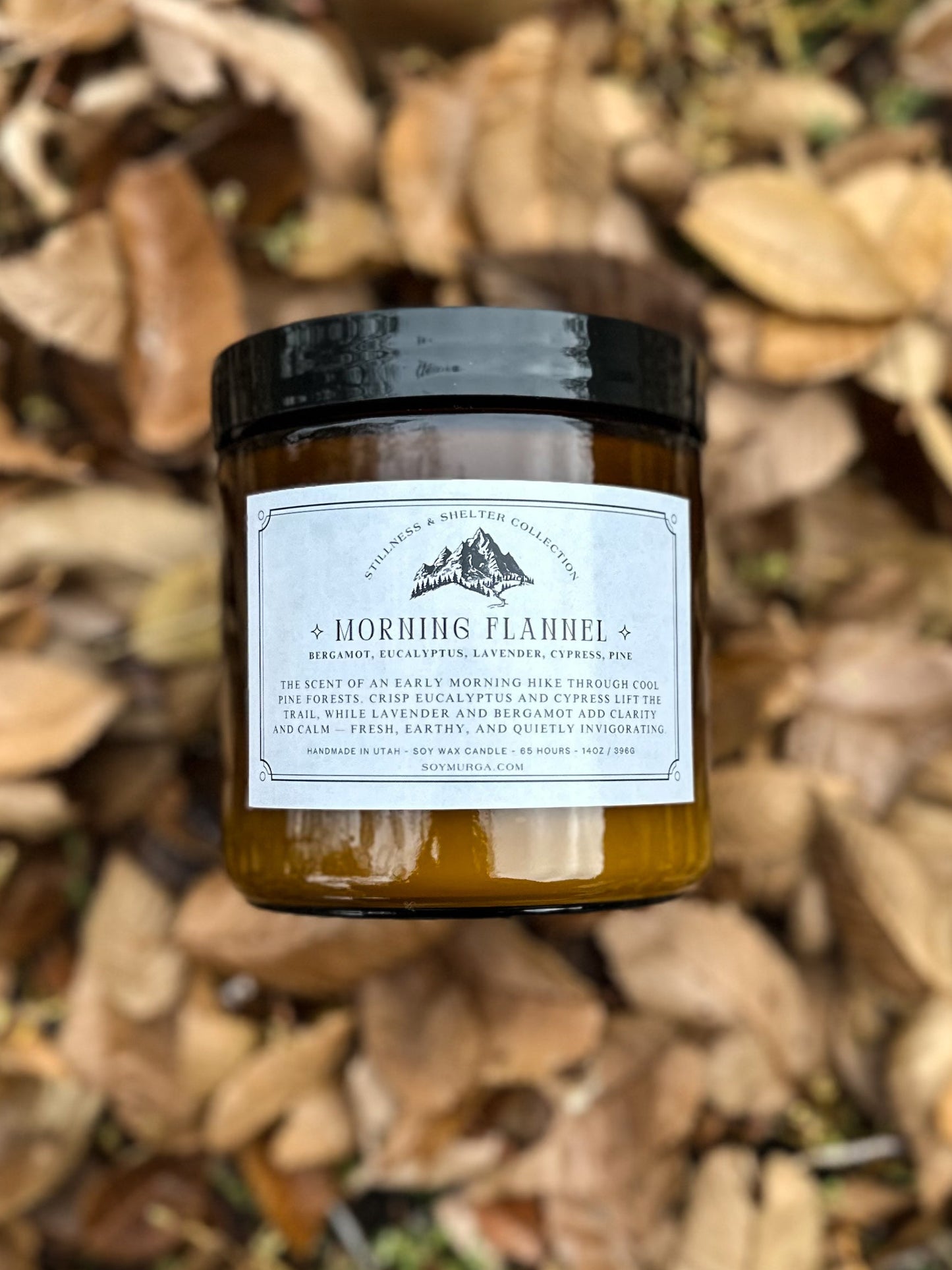 Morning Flannel – 14oz Soy Candle (Double Wick)