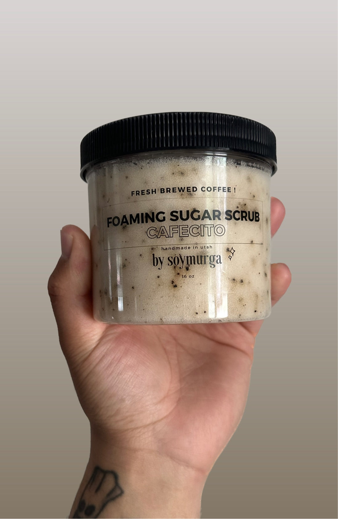 Cafecito (Fresh Brewed Coffee) Foaming Sugar Scrub - Limited