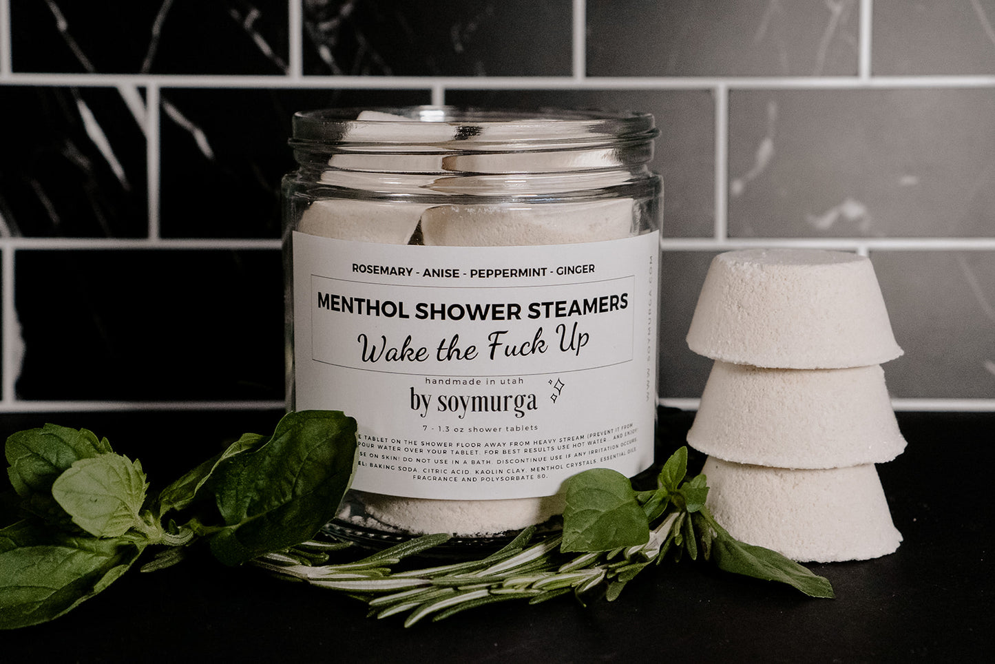 Wake the Fuck Up - Menthol Shower Steamers