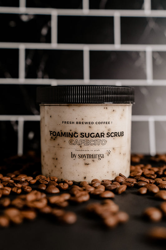 Cafecito (Fresh Brewed Coffee)  Foaming Sugar Scrub - Limited