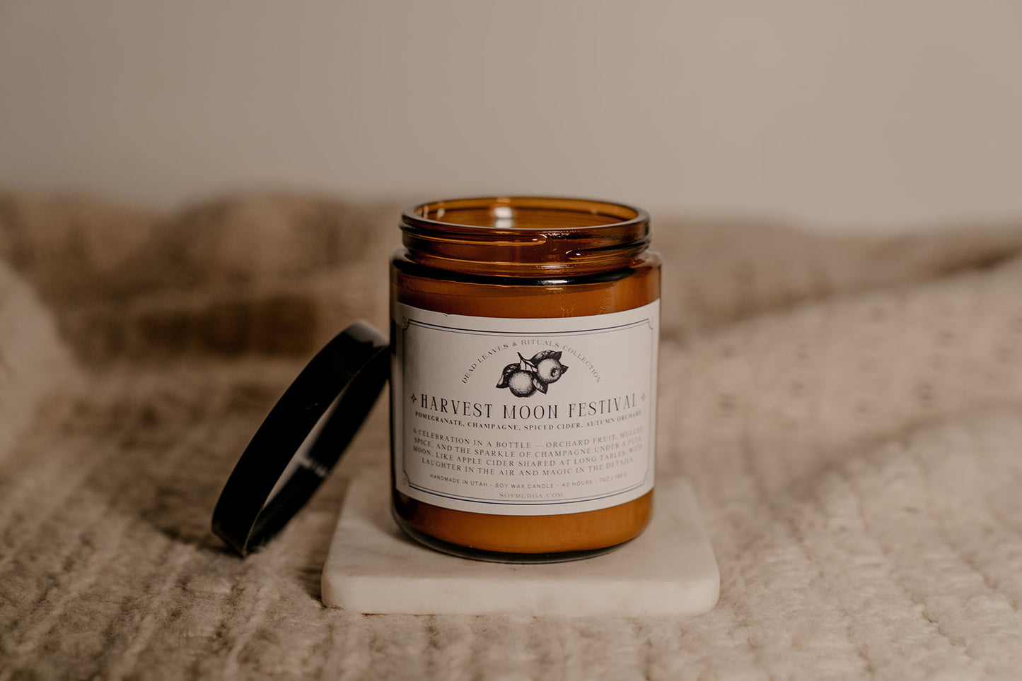 🌕 Harvest Moon Festival – 7oz Soy Candle