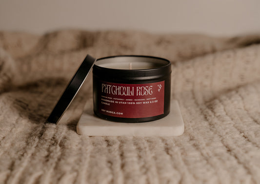 Patchouli Rose Candle