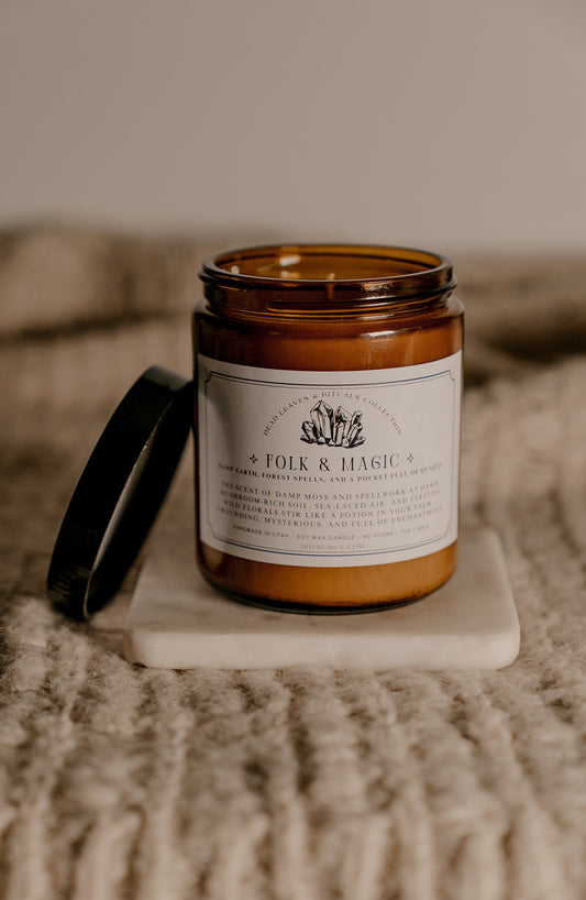 🔮 Folk & Magic – 7oz Soy Candle