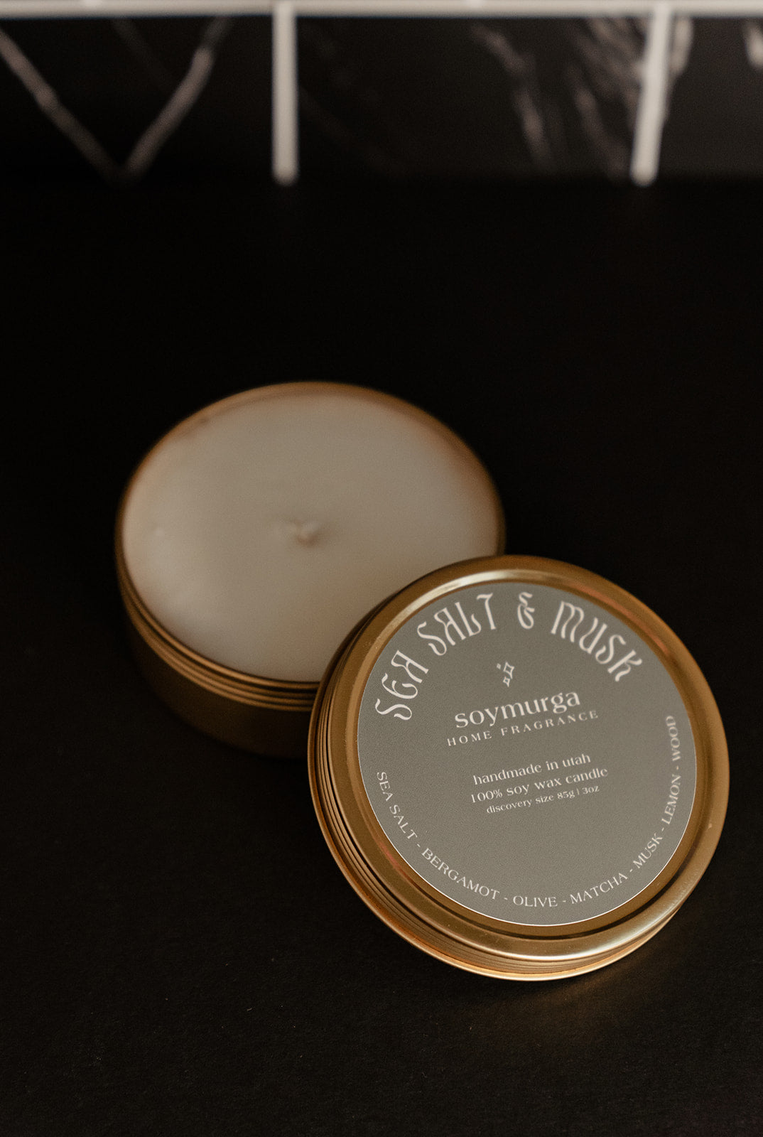 Sea Salt & Musk - 3oz Soy Candle