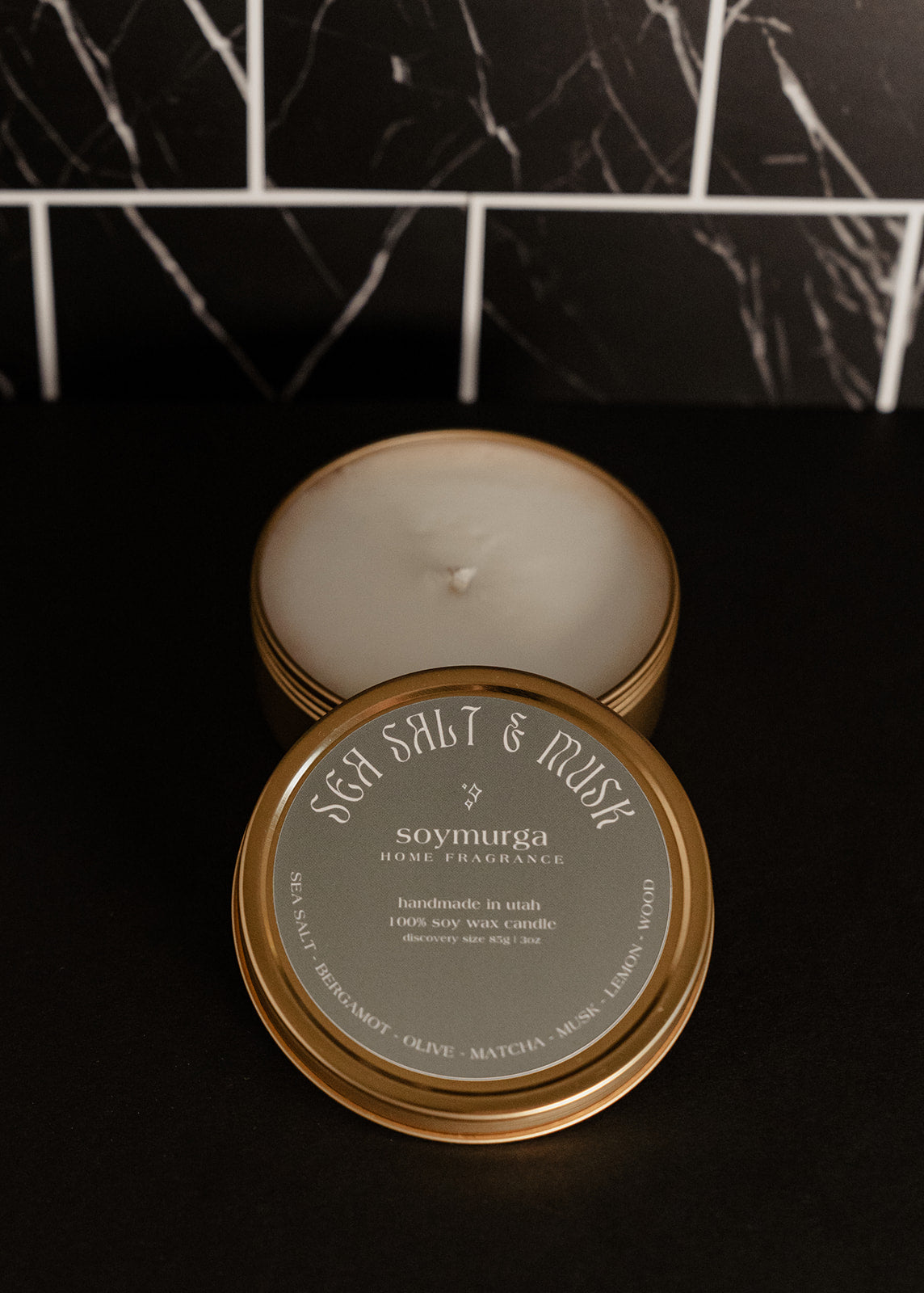 Sea Salt & Musk - 3oz Soy Candle