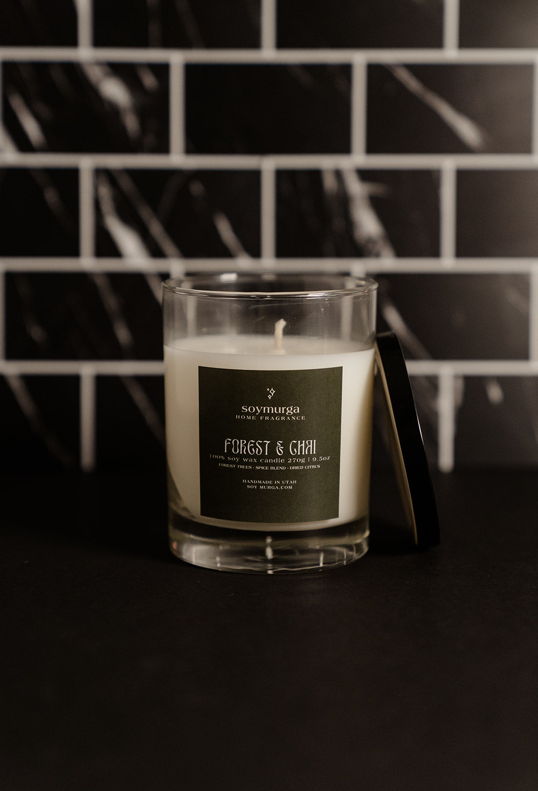 Forest & Chai - 9.5oz Soy Candle