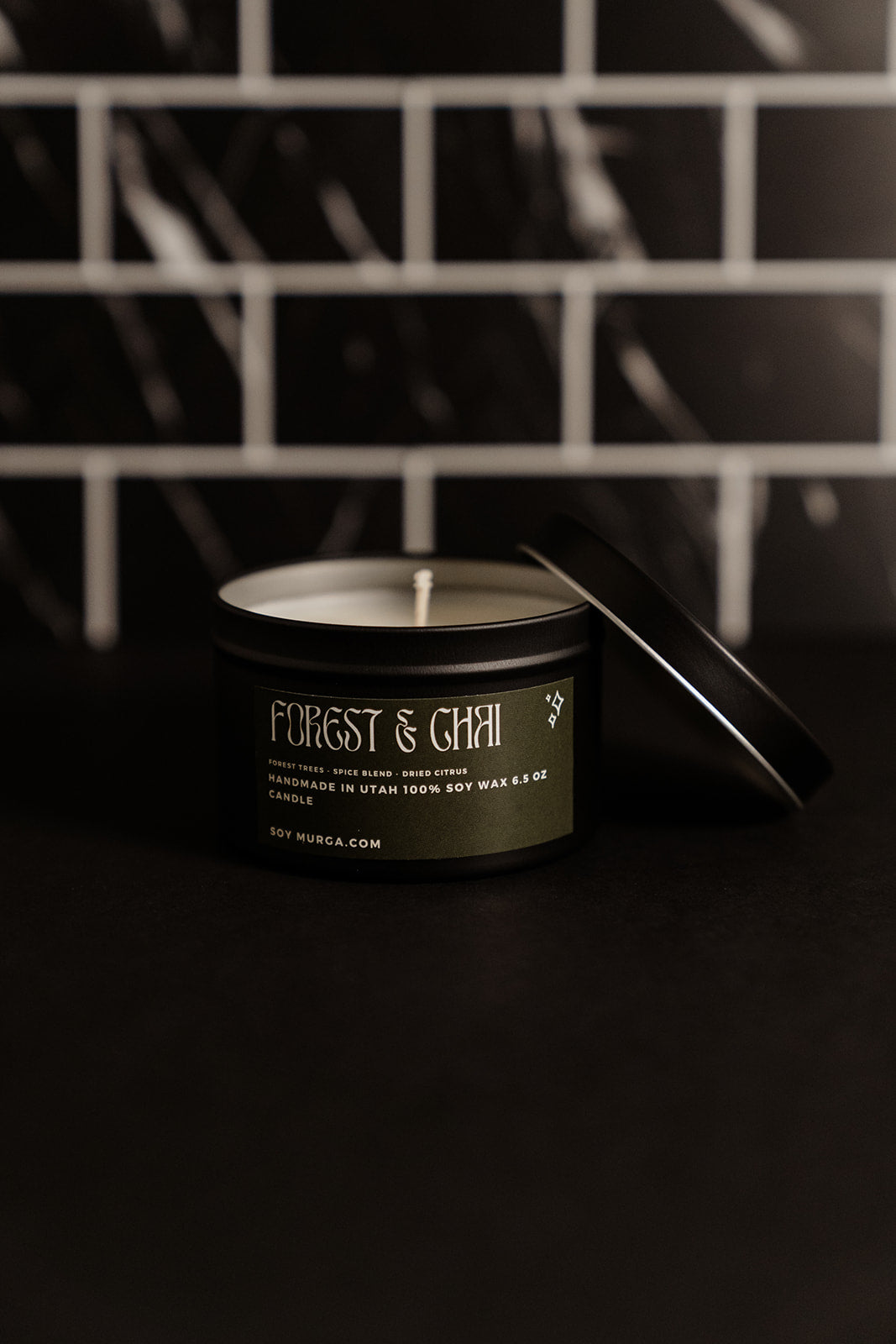 Forest & Chai - 6.5oz Soy Candle