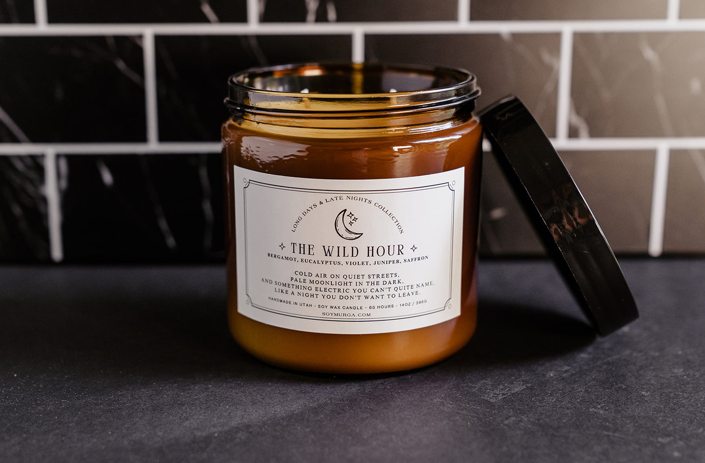 The Wild Hour – 14oz Soy Candle (Double Wick)