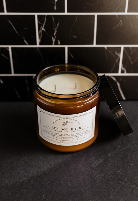 Barefoot in June – 14oz Soy Candle (Double Wick)