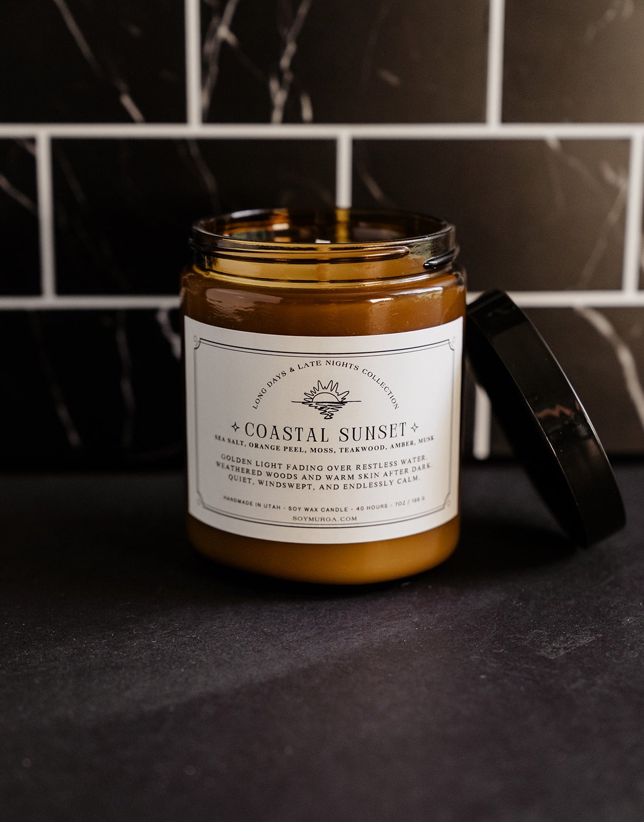 Coastal Sunset – 7oz Soy Candle