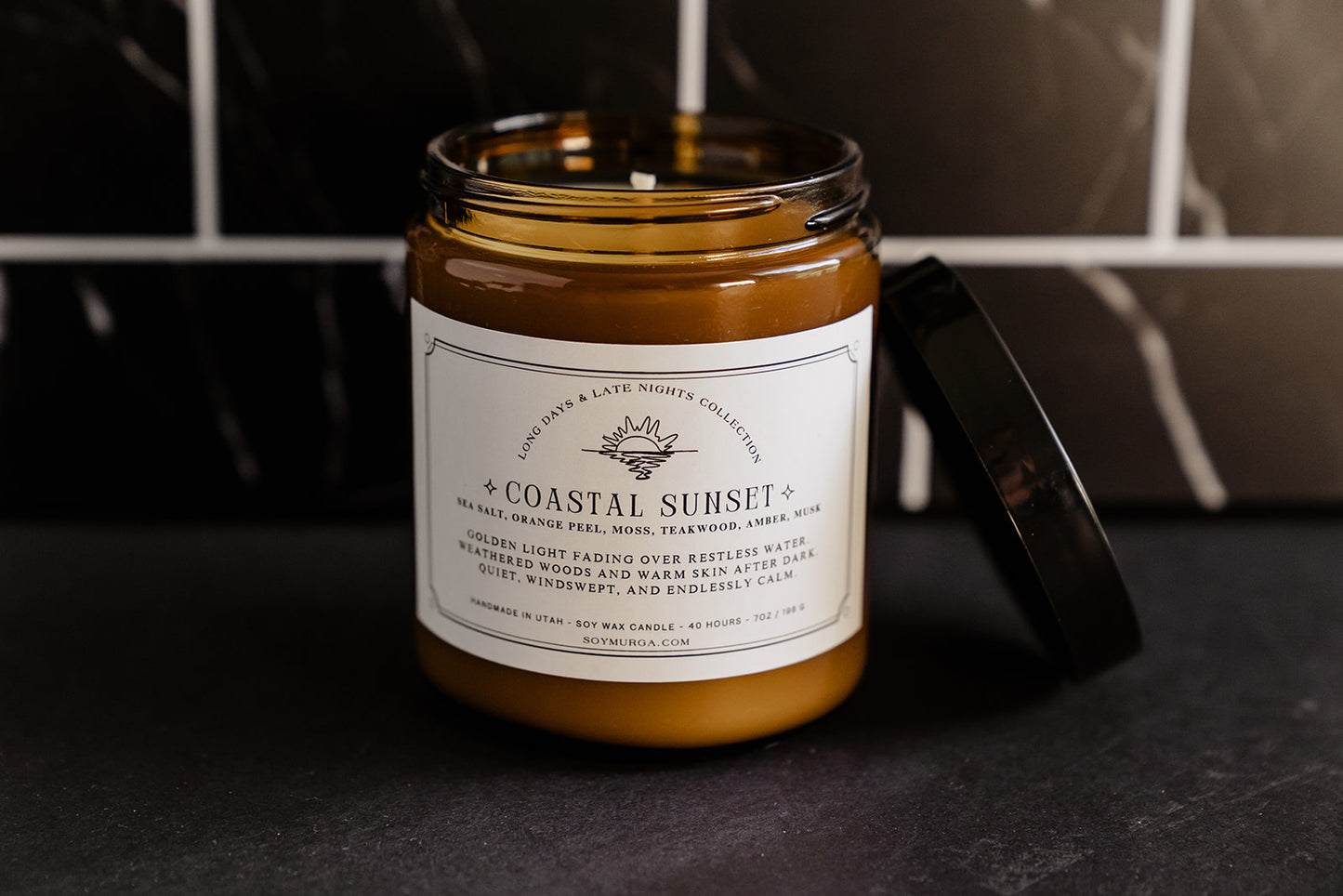 Coastal Sunset – 7oz Soy Candle
