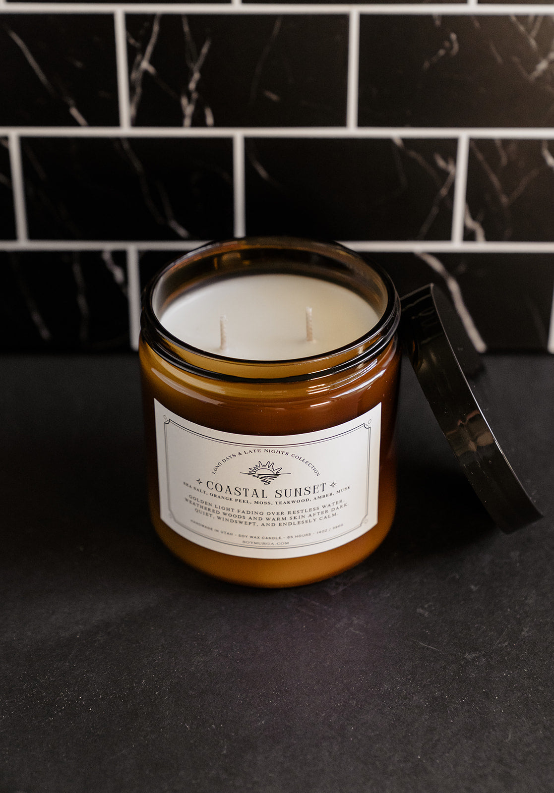 Coastal Sunset – 14oz Soy Candle (Double Wick)