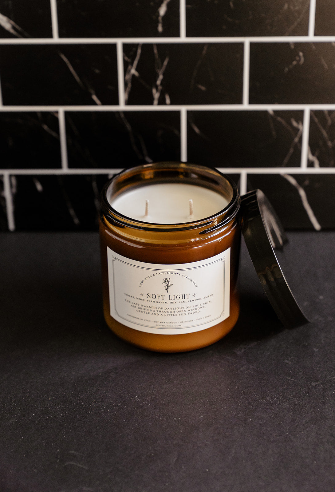 Soft Light – 14oz Soy Candle (Double Wick)