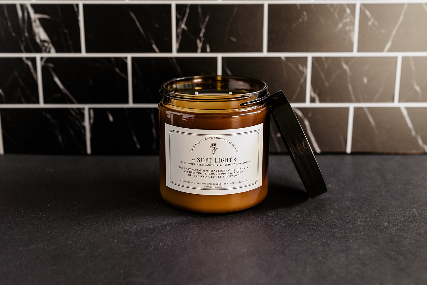 Soft Light – 14oz Soy Candle (Double Wick)