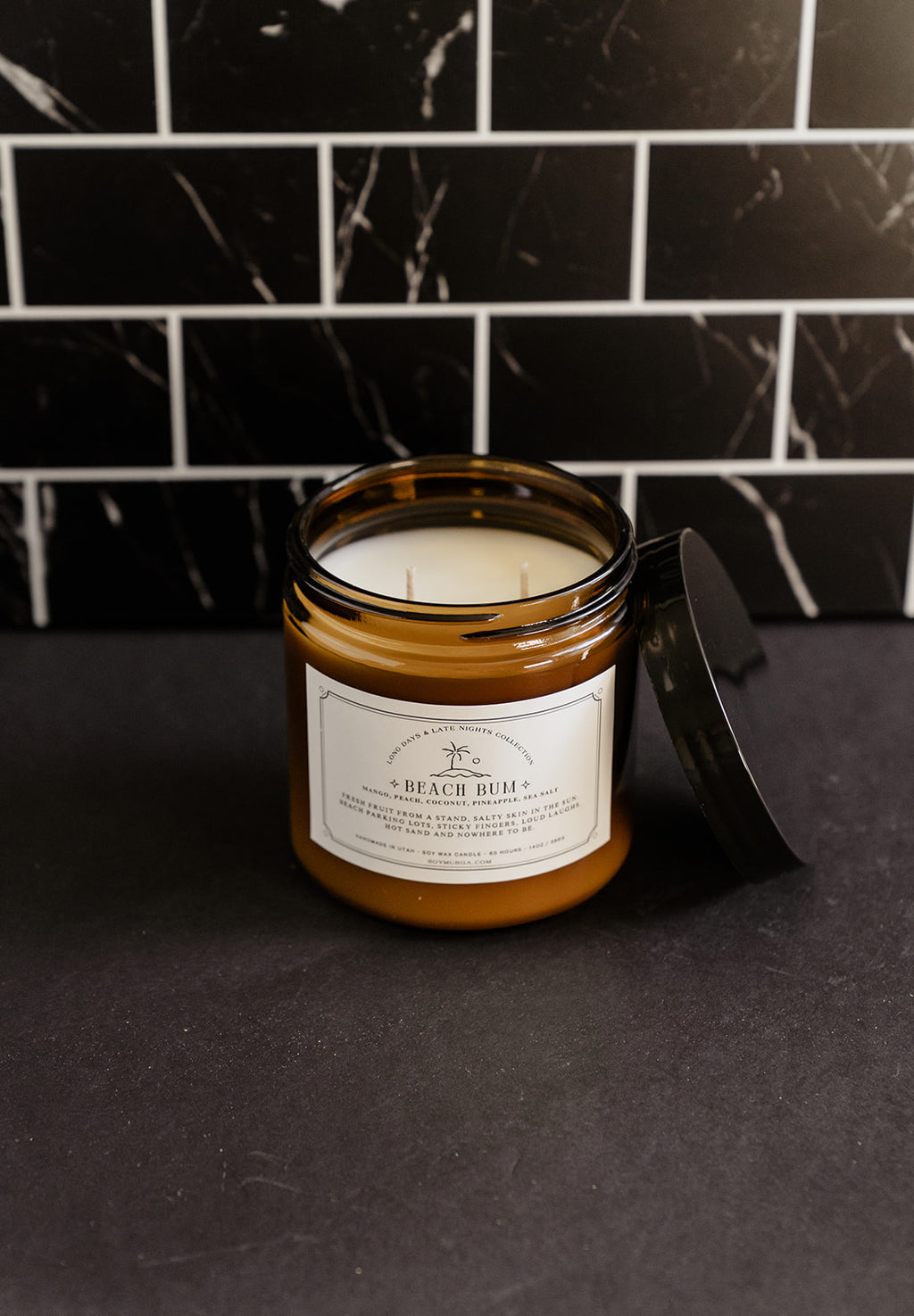 Beach Bum – 14oz Soy Candle (Double Wick)