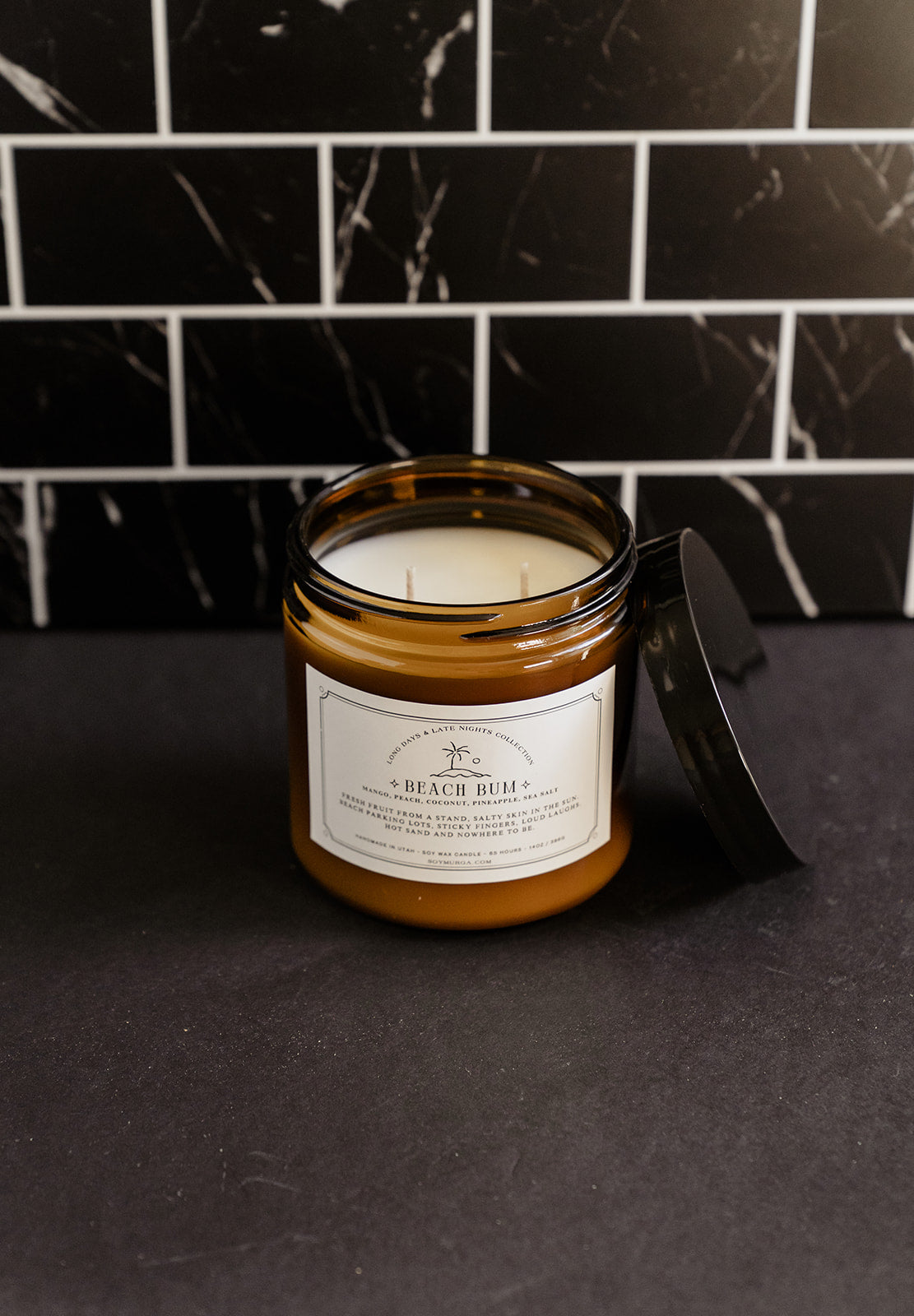 Beach Bum – 14oz Soy Candle (Double Wick)