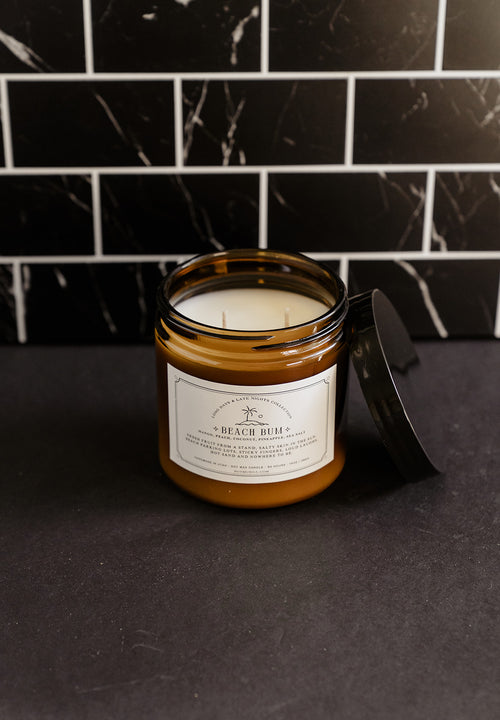 Beach Bum – 14oz Soy Candle (Double Wick)