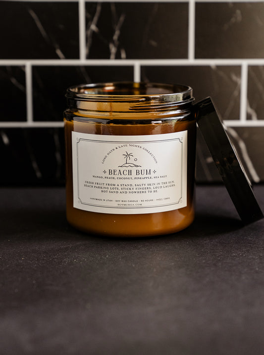 Beach Bum – 14oz Soy Candle (Double Wick)