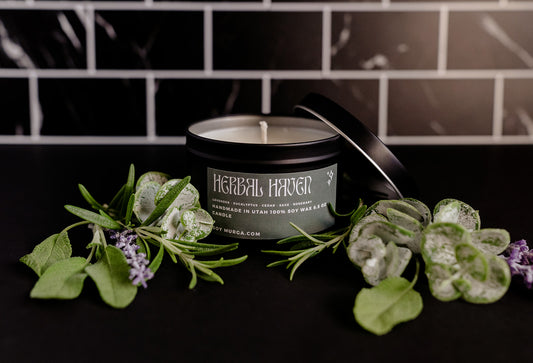 Herbal Haven - 6.5oz Soy Candle