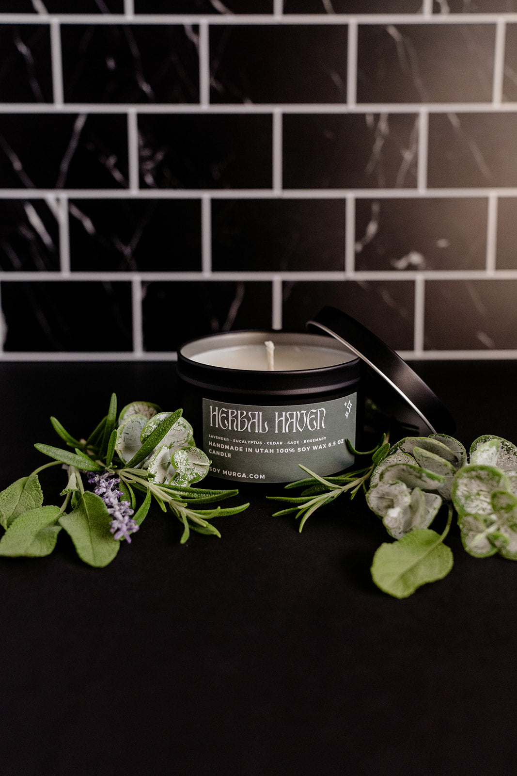 Herbal Haven - 6.5oz Soy Candle