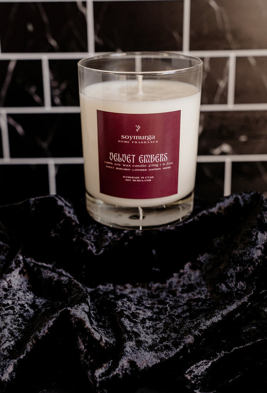 Velvet Embers - 9.5oz Soy Candle