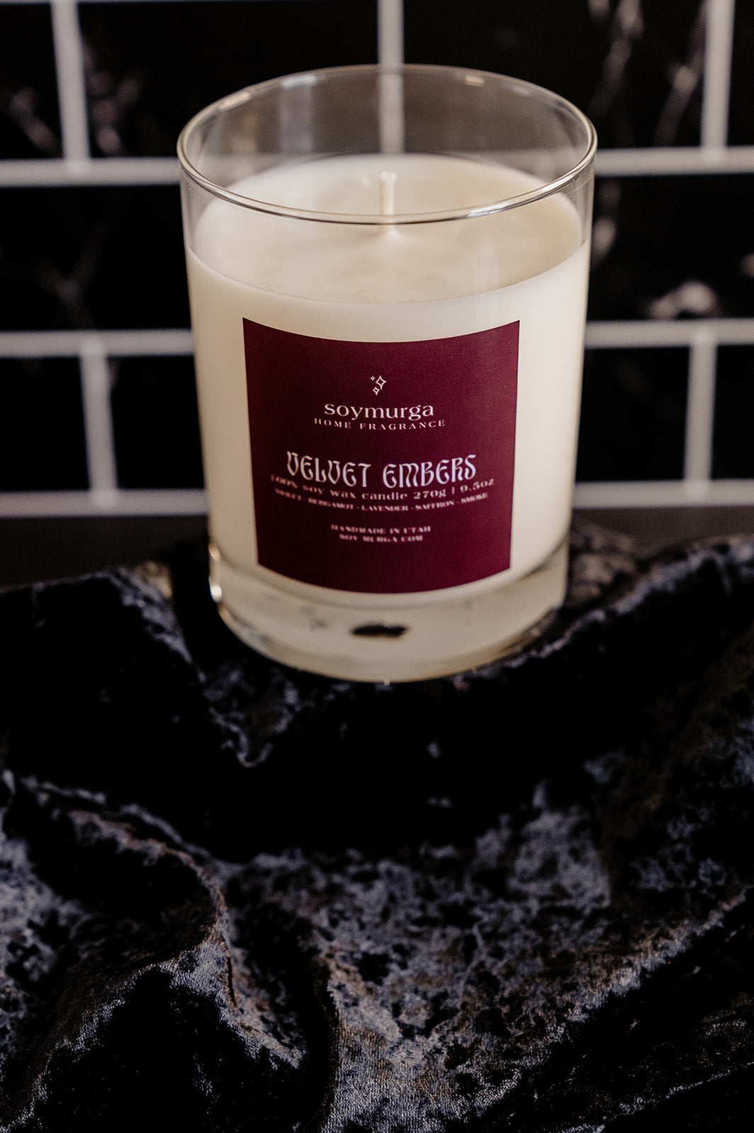 Velvet Embers - 9.5oz Soy Candle