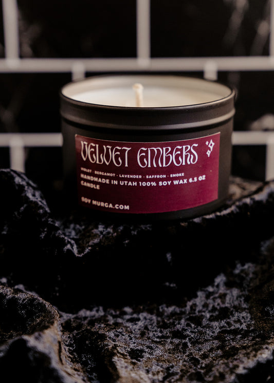Velvet Embers - 6.5oz Soy Candle