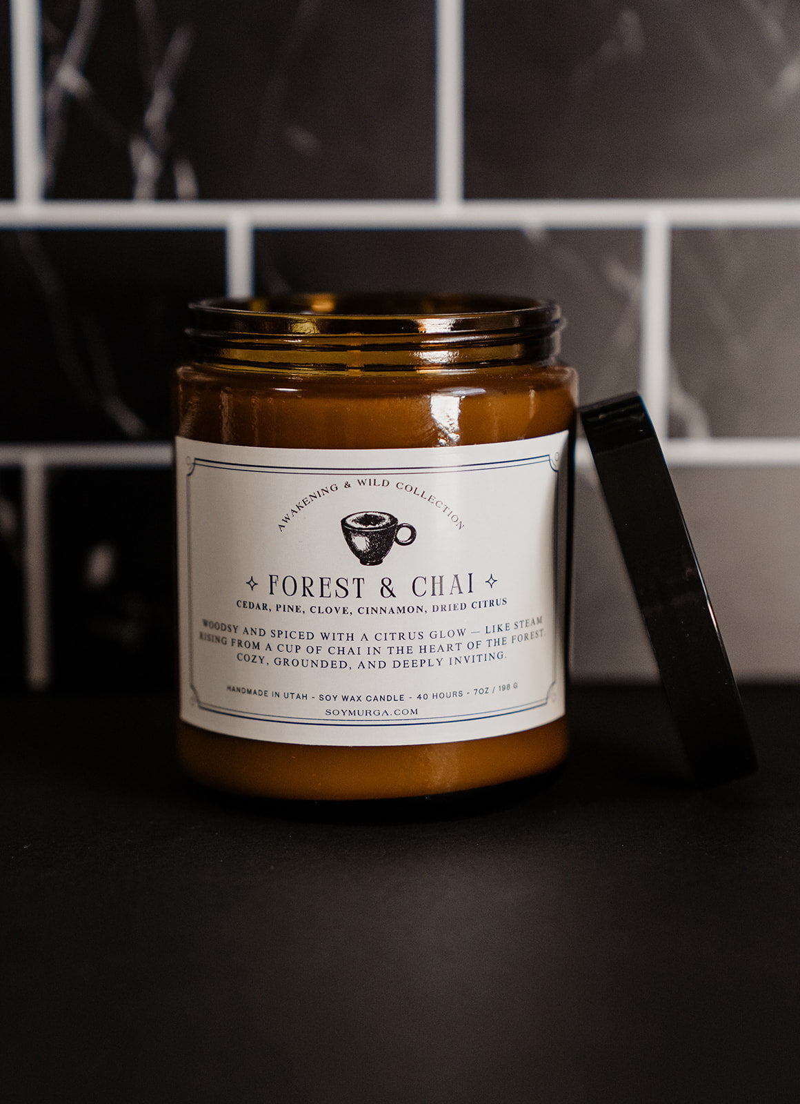Forest & Chai – 7oz Soy Candle