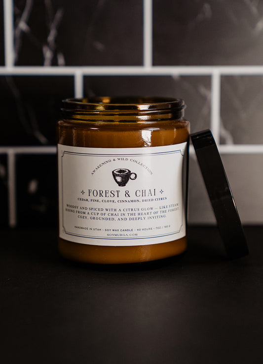 Forest & Chai – 7oz Soy Candle