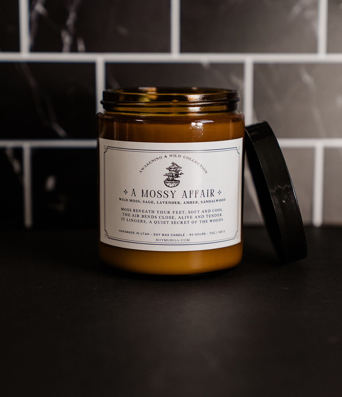 A Mossy Affair – 7oz Soy Candle
