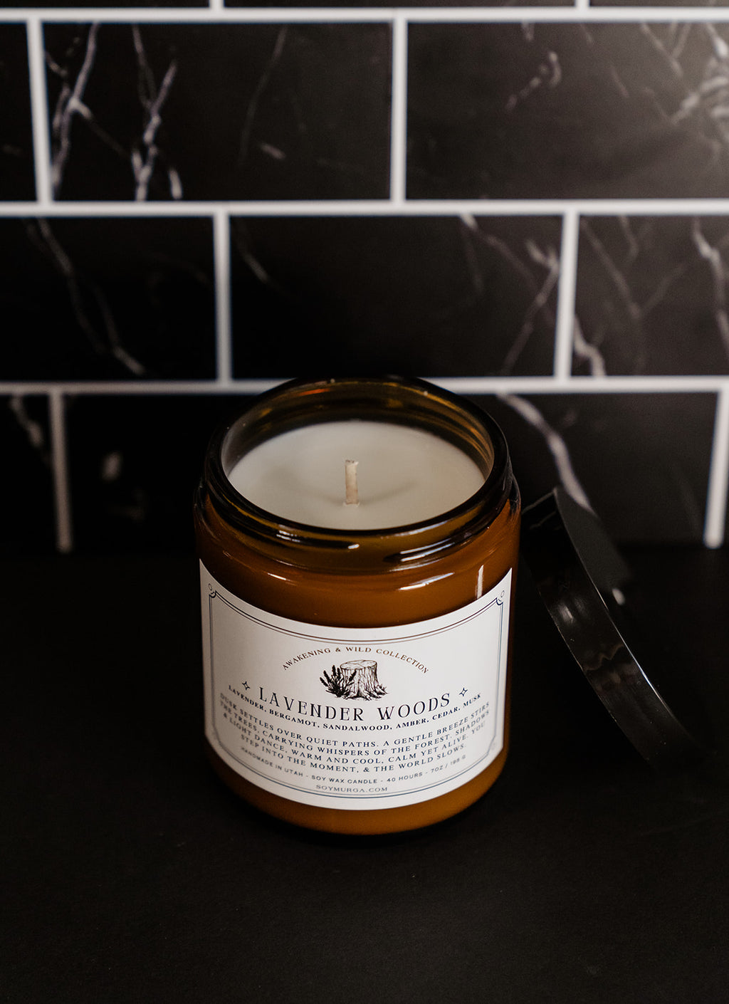 Lavender Woods – 7oz Soy Candle