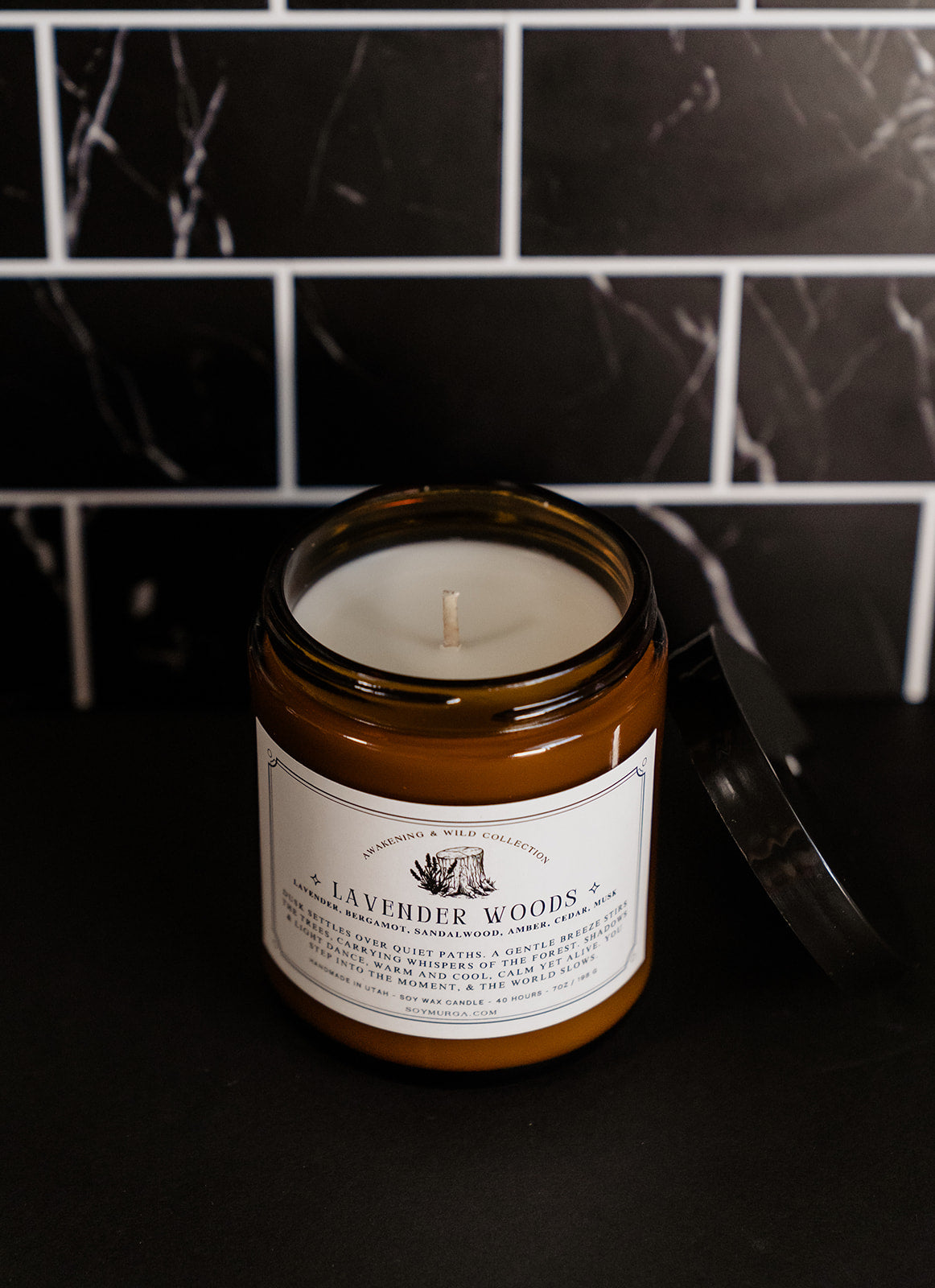 Lavender Woods – 7oz Soy Candle